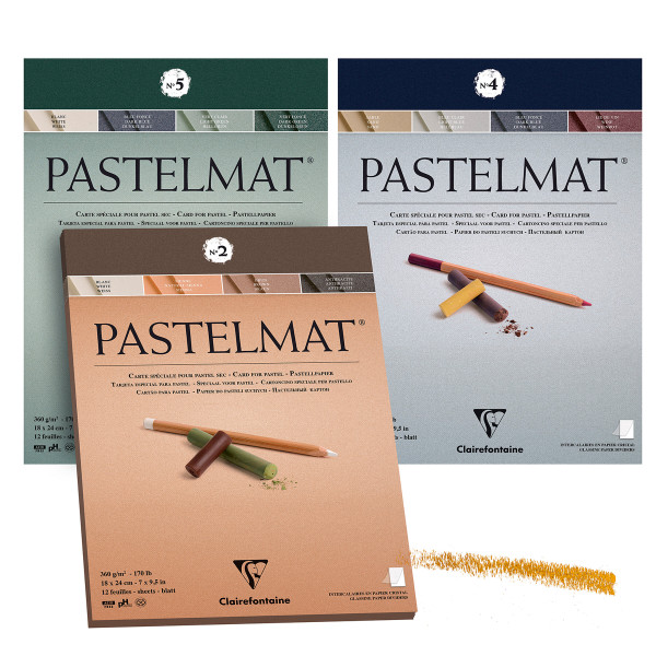 Clairefontaine Pastelmat Pastellblock